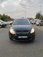 Ford C‐Max 1.0 ecoboost  2015, Auto's, Zwart, Leder, 5 deurs, Particulier
