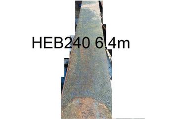 HEB balken: 240 6,5m   en 140 4m Poutrels  beschikbaar voor biedingen