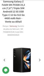 Samsung z fold 4 12/512, Telecommunicatie, Mobiele telefoons | Samsung, Ophalen of Verzenden, Gebruikt