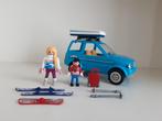 Voiture PlayMobil avec skieurs, Enlèvement ou Envoi, Comme neuf, Ensemble complet