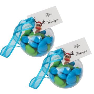 Kerst transparante ballen deelbaar  beschikbaar voor biedingen