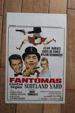 filmaffiche Louis De Funes Fantomas Scotland yard filmposter, Comme neuf, Cinéma et TV, Enlèvement ou Envoi, Rectangulaire vertical
