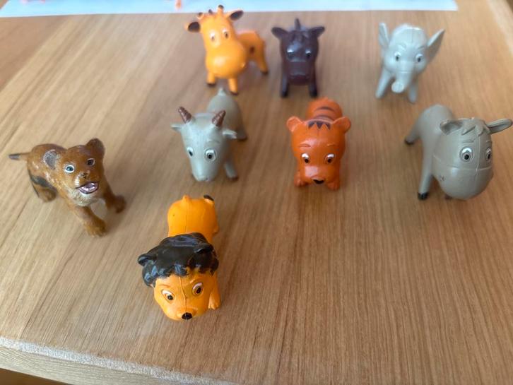 8 Papo-figuren van wilde dieren + perscollectie, Verzamelen, Poppetjes en Figuurtjes, Zo goed als nieuw, Ophalen