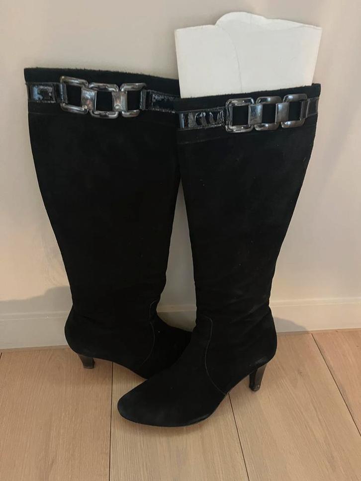 keuze: lange laarzen maat 38, Kleding | Dames, Schoenen, Gedragen, Hoge laarzen, Bruin, Ophalen of Verzenden