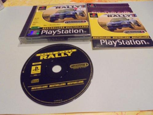 Playstation 1 Colin Mc Rae Rally (CIB), Games en Spelcomputers, Games | Sony PlayStation 1, Gebruikt, Racen en Vliegen, 2 spelers
