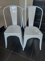 2 stoelen, Huis en Inrichting, Stoelen, Ophalen, Twee, Wit, Zo goed als nieuw
