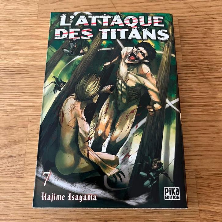 L’Attaque des Titans - Tome 7 VF, Livres, BD | Comics, Neuf, Comics, Japon (Manga), Enlèvement ou Envoi