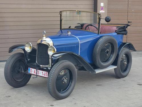 Citroën 5HP Cabriolet 1922, Auto's, Citroën, Particulier, Overige modellen, Benzine, Cabriolet, Handgeschakeld, Blauw, Overige kleuren