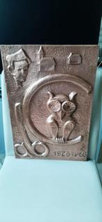 kader met koperbeslag De Lovie M.P.I. oud embleem, Verzenden
