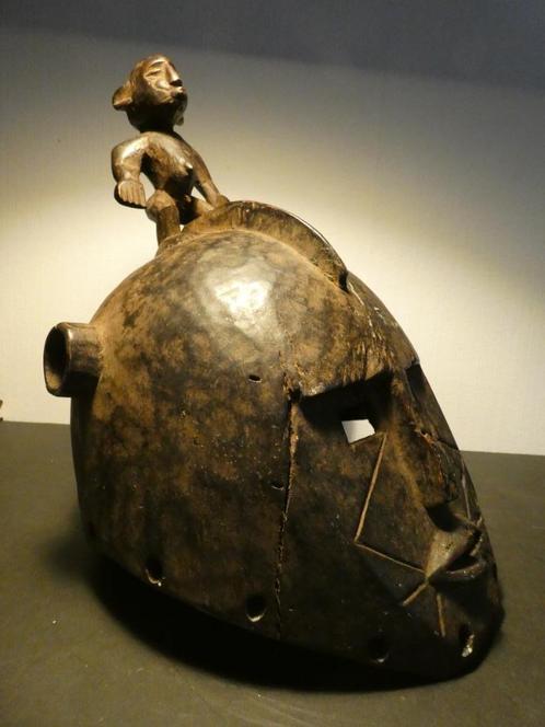 Ancient Bobo African Blacksmith Helmmasker, Antiek en Kunst, Kunst | Niet-Westerse kunst, Ophalen of Verzenden