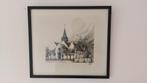 - Geuvels, 1983, pentekening - St-Annakerk Stene, Ophalen