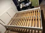Bedframe wit 140x200, Huis en Inrichting, Slaapkamer | Bedden, Ophalen, Wit, 140 cm, Zo goed als nieuw