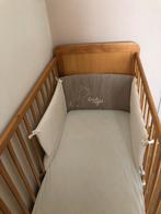Babybedje met matras, bedrand, donsdekentje met hoeslakentje, Kinderen en Baby's, Ophalen, Gebruikt
