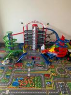 Majorette garage met banen, Kinderen en Baby's, Speelgoed | Racebanen, Ophalen, Gebruikt