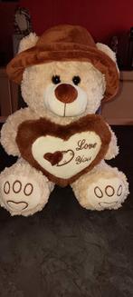 Love you teddybeer 35cm, Comme neuf, Enlèvement ou Envoi