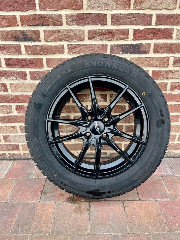 Velgen met winterband, Auto-onderdelen, Banden en Velgen, Velg(en), Winterbanden, 15 inch, Ophalen