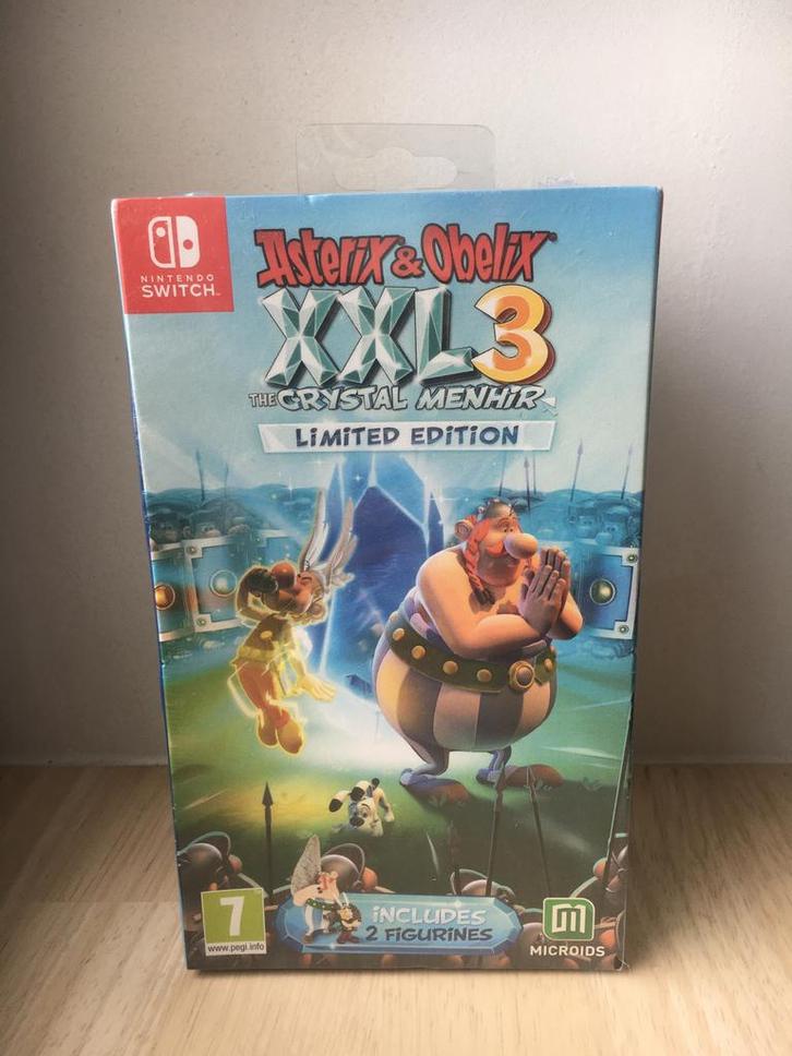 Asterix & Obelix XXL 3 - The Cristal Menhir - LE (Switch), Games en Spelcomputers, Games | Nintendo Switch, Nieuw, 2 spelers, Ophalen of Verzenden