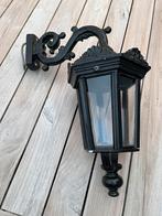 Zwarte antieke buiten wand hanglamp, Tuin en Terras, Waterbestendig, Netvoeding, Wandlamp, Zo goed als nieuw