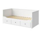Bed ikea hemnes, Huis en Inrichting, Ophalen, Eenpersoons, Wit, Verstelbaar
