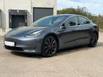 TESLA MODEL 3 PERFORMANCE! / EESTE EIGENAAR! / GEKEURD VVK!, Auto's, Automaat, Zwart, 355 kW, Zilver of Grijs