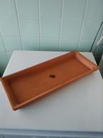 Terracotta Schaal 53x22x4,5cm AFHALING LEES BESCHRIJVING, Ophalen, 40 cm of meer, Tuin, Zo goed als nieuw
