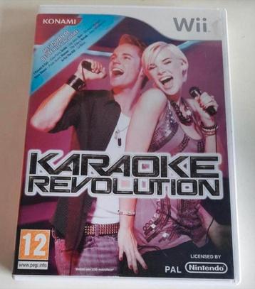 Karaoke Revolution Wii spel met 75 hits beschikbaar voor biedingen