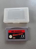 Super Mario Bros nes Classics + plastic hoesje, Games en Spelcomputers, Games | Nintendo Game Boy, Ophalen of Verzenden, Zo goed als nieuw