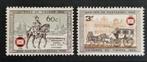 België: OBP 1395/96 ** Landsbond Postzegelkringen 1966., Postzegels en Munten, Frankeerzegel, Ophalen of Verzenden, Zonder stempel