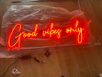Neon licht: Good vibes only, Ophalen of Verzenden, Nieuw