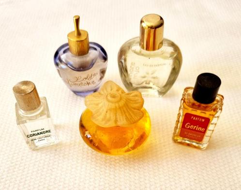Lot num.4-Lot 5 miniatures de parfum L.Lempicka, Nina Ricci., Collections, Parfums, Neuf, Miniature, Plein, Envoi