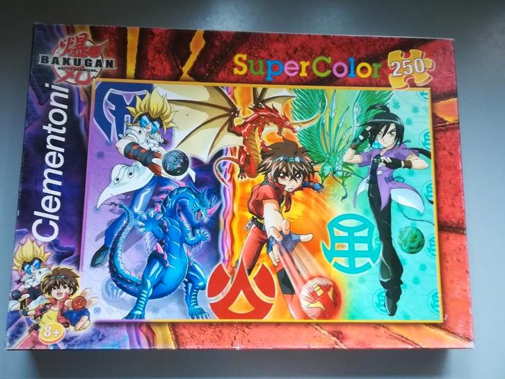 Puzzel Bakugan Supercolor Clementoni + Puzzel Europese map, Hobby & Loisirs créatifs, Sport cérébral & Puzzles, Comme neuf, Puzzle