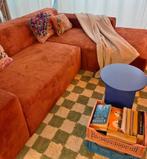 Siège d'angle avec salon à gauche - tissu côtelé, Enlèvement, Utilisé