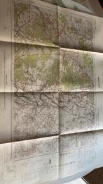 Oude map kaart topografisch Rekem reckheim 99x69cm 1941, Ophalen