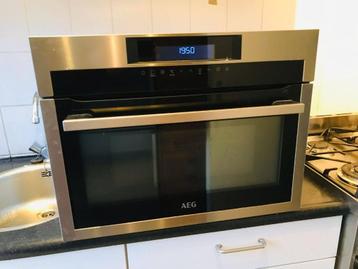 AEG inbouw oven/ magnetron, Ophalen of Verzenden, Oven, Inbouw