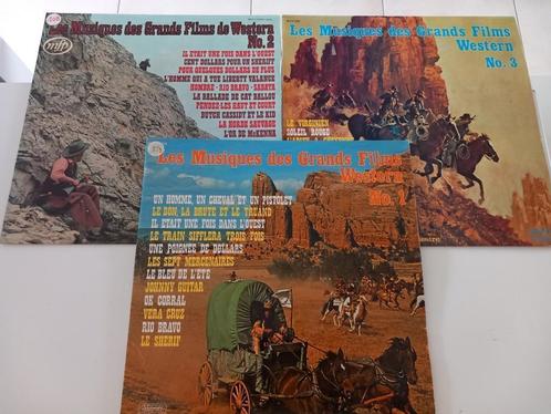 3x Vinyle Musique des grands films Western Film Morricone, CD & DVD, Vinyles | Musiques de film & Bandes son, 12 pouces, Enlèvement ou Envoi