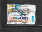 Nederland. Tour de France 2010.  Wielrennen., Postzegels en Munten, Verzenden, Na 1940, Gestempeld