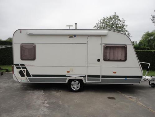 Chateau 450 Calista bj.2002, Caravans en Kamperen, Caravans, Particulier, tot en met 4, Rondzit, Chateau, Vast bed, 4 tot 5 meter