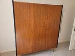Vintage teakhouten kledingkast, Ophalen, Gebruikt, 100 tot 150 cm, Scandinave vintage
