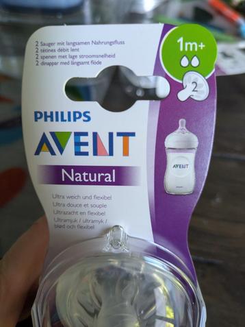 Nieuw Avent natural spenen nr. 2 beschikbaar voor biedingen