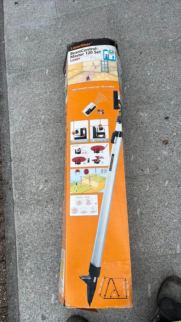 Nieuwe rotatielaser Beam Control Master 120, Doe-het-zelf en Bouw, Gereedschap | Overige machines, Nieuw, Ophalen