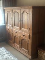 Gratis  kast  massief eiken, Huis en Inrichting, Ophalen, 150 tot 200 cm, Eikenhout, Zo goed als nieuw
