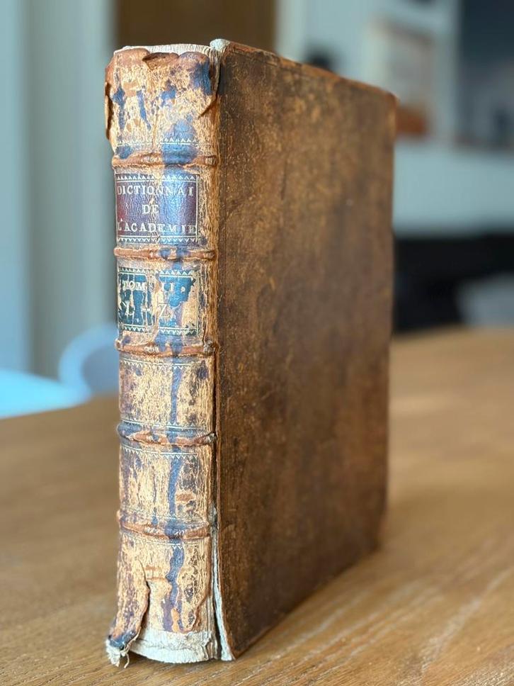 Dictionnaire de l’Académie Françoise, Antiquités & Art, Antiquités | Livres & Manuscrits, Enlèvement