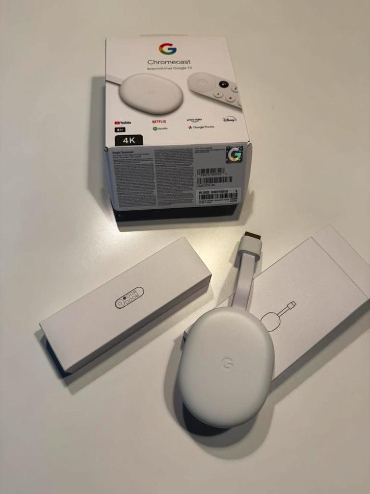 Google Chromecast with GoogleTV, Audio, Tv en Foto, Mediaspelers, HDMI, Ophalen