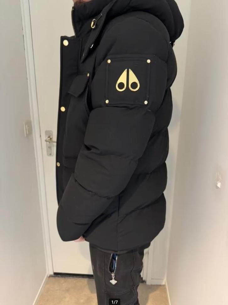 Moose knuckles Winterjas, Kleding | Heren, Jassen | Winter, Zo goed als nieuw, Maat 48/50 (M), Zwart, Ophalen