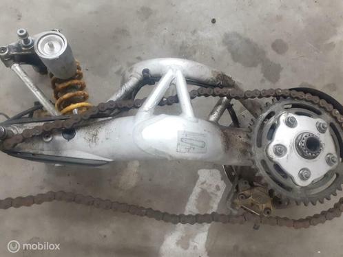 Achterbrug achtervork brug vork Monster S4r S2r carbon, Motoren, Onderdelen | Ducati, Gebruikt, Ophalen of Verzenden