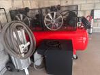 Gom-Zandstraalmachine + IBIX met droger Fiac + compressor, Ophalen, Gebruikt