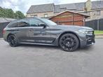 BMW 520d G31 140Kw 190Pk 4X4 met heel veel opties, Auto's, BMW, Automaat, 4 cilinders, Overige bekleding, Zwart