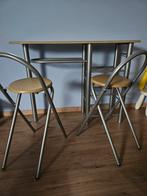 Tafel met 2 hoge krukken, Huis en Inrichting, Ophalen