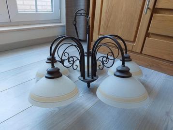 Landelijke plafondlamp, Huis en Inrichting, Ophalen, Zo goed als nieuw