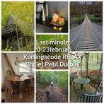 Ardennen-Durbuy-Chalet-LAST-MINUTE 20-23/02-5p+1baby-2hond, Vakantie, 5 personen, In bos, 2 slaapkamers, Recreatiepark